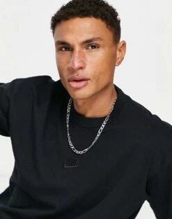 Nike Premium Essentials Unisex Oversized T-shirt In Black For Men -Nike Sales Store 200950750 3