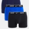Nike 3 Pack Cotton Stretch Trunks In Black/navy/blue For Men Multi -Nike Sales Store 201158034 1 multi