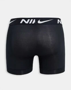 Nike Dri-Fit Essential Microfibre Boxer Briefs 3 Pack In Black For Men -Nike Sales Store 201415652 3