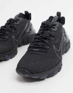 Nike React Vision Trainers In Triple Black For Men 9 Nike React Vision Trainers In Triple Black For Men -Nike Sales Store 202281389 3