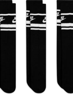 Nike Essential 3 Pack Socks In Black/white For Men -Nike Sales Store 202302290 4