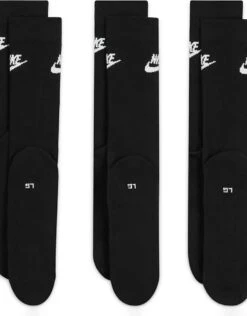 Nike Everyday Essential 3 Pack Socks In Black For Men -Nike Sales Store 202302323 4