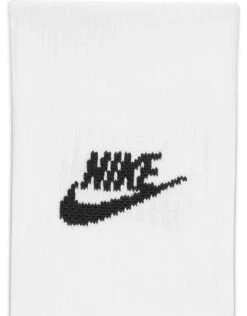 Nike Everyday Essential 3 Pack Socks In White For Men -Nike Sales Store 202302337 3