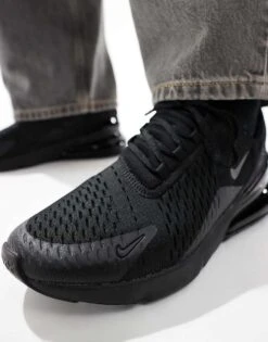 Nike Air Max 270 Men's Trainers In Triple Black For Men -Nike Sales Store 202326468 4