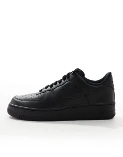 Nike Air Force 1 '07 Trainers In Triple Black For Men -Nike Sales Store 202329454 2