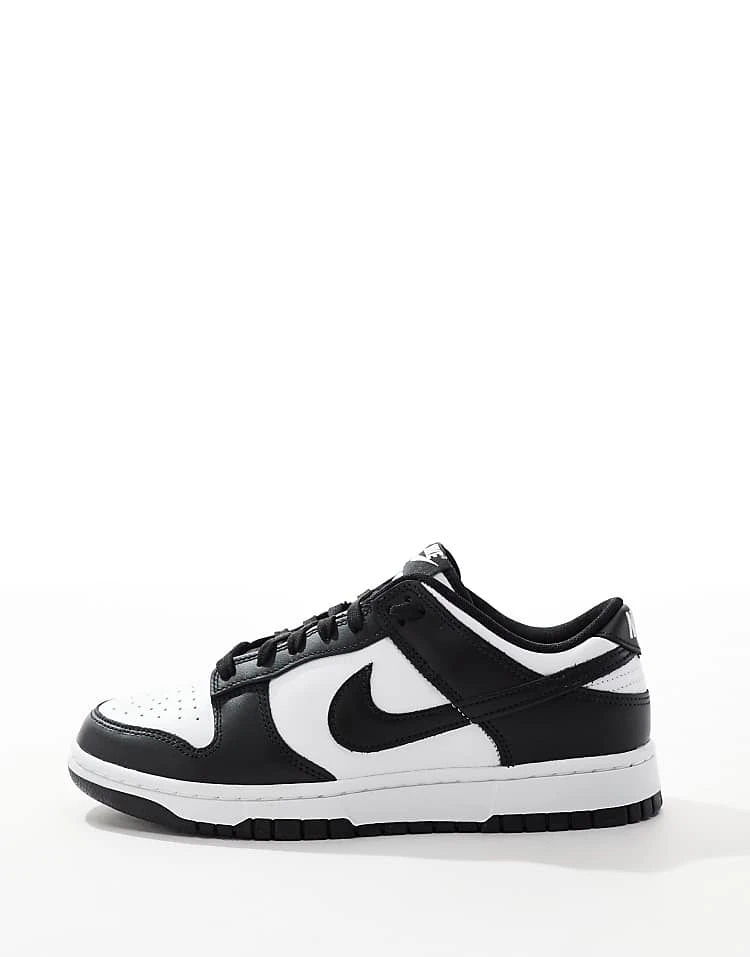 Nike Dunk Low Retro Trainers In Black And White For Men Black/white 4 Nike Dunk Low Retro Trainers In Black And White For Men Black/white - Image 2