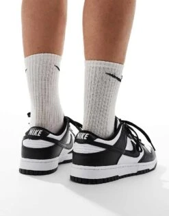 Nike Dunk Low Retro Trainers In Black And White For Men Black/white 12 Nike Dunk Low Retro Trainers In Black And White For Men Black/white -Nike Sales Store 202330529 5