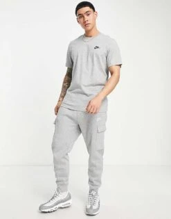 Nike Club T-shirt In Grey For Men -Nike Sales Store 202400866 3