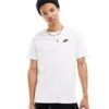 Nike Club T-shirt In White For Men -Nike Sales Store 202400876 1 white