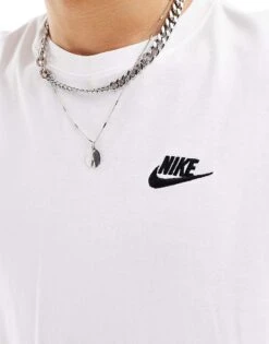 Nike Club T-shirt In White For Men -Nike Sales Store 202400876 2
