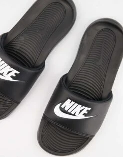 Nike Victori One Sliders In Black For Men Black/white -Nike Sales Store 202494672 1 blackwhite 1