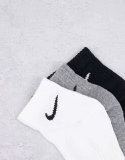 Nike Training Everyday Lightweight 3 Pack Ankle Socks In Multi For Unisex -Nike Sales Store 202518850 3