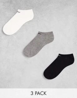 Nike Training Everyday Lightweight 3 Pack No Show Socks In Multi For Unisex -Nike Sales Store 202521842 1 multi 1