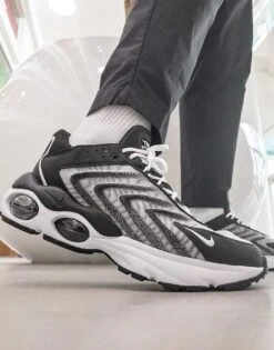 Nike Air Max TW Trainers In Black White And Grey For Men -Nike Sales Store 202886873 1 black 1