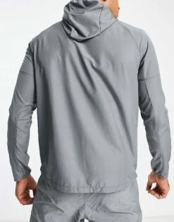 Nike Running Miler Jacket In Grey For Men -Nike Sales Store 202957864 3
