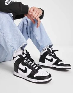 Nike Dunk Hi Retro Trainers In Black And White For Men White/black 11 Nike Dunk Hi Retro Trainers In Black And White For Men White/black -Nike Sales Store 203101863 1 whiteblack 1