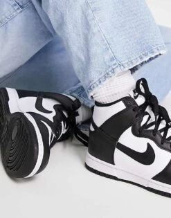Nike Dunk Hi Retro Trainers In Black And White For Men White/black 9 Nike Dunk Hi Retro Trainers In Black And White For Men White/black -Nike Sales Store 203101863 3