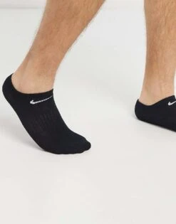 Nike Training Everyday Lightweight 3 Pack No Show Socks In Black For Unisex -Nike Sales Store 203214935 3