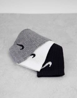 Nike Training Unisex 3 Pack Crew Socks In Multi For Unisex -Nike Sales Store 203226634 3