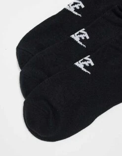 Nike Training Everyday Essential 3 Pack Crew Socks In Multi For Unisex Black -Nike Sales Store 203227669 2