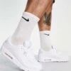 Nike Air Max 90 Recraft Trainers In Triple White For Men 2 Nike Air Max 90 Recraft Trainers In Triple White For Men -Nike Sales Store 203496064 1 white