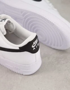 Nike Air Force 1 '07 Trainers In White And Black For Men White/black 9 Nike Air Force 1 '07 Trainers In White And Black For Men White/black -Nike Sales Store 203496100 3