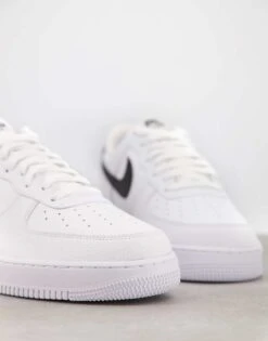 Nike Air Force 1 '07 Trainers In White And Black For Men White/black 10 Nike Air Force 1 '07 Trainers In White And Black For Men White/black -Nike Sales Store 203496100 4