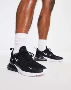 Nike Air Max 270 Men's Trainers In Black For Men -Nike Sales Store 203536434 1 black 1