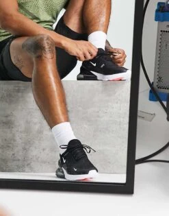 Nike Air Max 270 Men's Trainers In Black For Men -Nike Sales Store 203536434 4