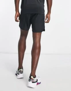 Nike Running Challenger Dri-FIT 7 Inch 2 In 1 Shorts In Black For Men -Nike Sales Store 203631995 2