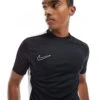 Nike Football Academy Dri-FIT Panelled T-shirt In Black For Men -Nike Sales Store 203653431 1 black