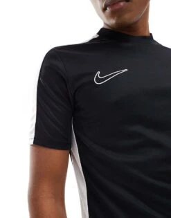 Nike Football Academy Dri-FIT Panelled T-shirt In Black For Men -Nike Sales Store 203653431 4