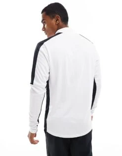 Nike Football Academy 23 1/4 Zip Sweatshirt In White For Men 10 Nike Football Academy 23 1/4 Zip Sweatshirt In White For Men -Nike Sales Store 203653643 4