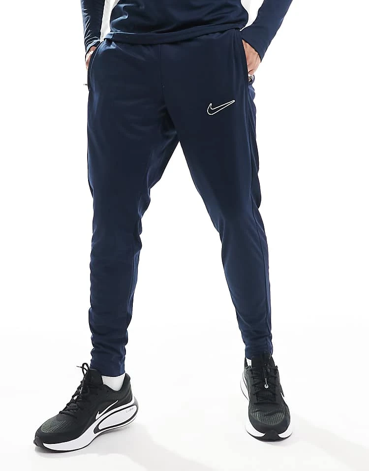 Nike Football Academy Dri-FIT Panelled Joggers In Navy For Men 3 Nike Football Academy Dri-FIT Panelled Joggers In Navy For Men