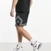 Jordan Diamond Mesh Shorts In Black For Men 1 Jordan Diamond Mesh Shorts In Black For Men -Nike Sales Store 204082089 1 black