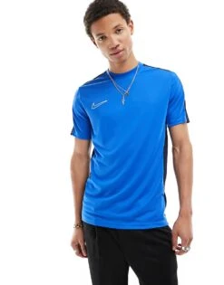 Nike Football Academy 23 T-shirt In Blue For Men -Nike Sales Store 204128192 1 blue 1