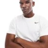 Nike Training Dri-FIT T-shirt In White For Men 2 Nike Training Dri-FIT T-shirt In White For Men -Nike Sales Store 204151749 1 white