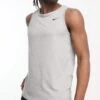 Nike Training Dri-Fit Tank In Grey For Men -Nike Sales Store 204151756 1 grey