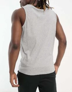 Nike Training Dri-Fit Tank In Grey For Men -Nike Sales Store 204151756 2