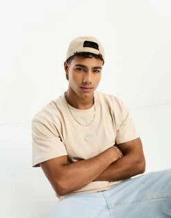 Nike Premium Essentials T-shirt In Beige For Men -Nike Sales Store 204405113 3