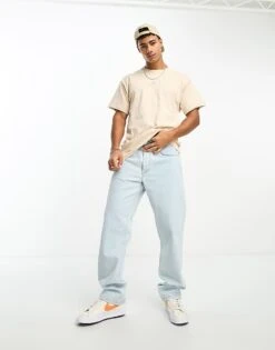 Nike Premium Essentials T-shirt In Beige For Men -Nike Sales Store 204405113 5