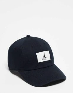 Jordan Patch Logo Cap In Black For Unisex