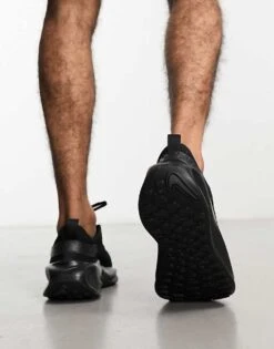 Nike Running React Infinity Run 4 Flyknit Trainers In Black For Men -Nike Sales Store 204580053 3