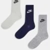 Nike Everyday Essential 3 Pack Crew Socks In Multi For Unisex -Nike Sales Store 204585212 1 multi