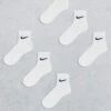 Nike Training Everyday Cushioned 6 Pack Ankle Socks In White For Unisex -Nike Sales Store 204629435 1 white