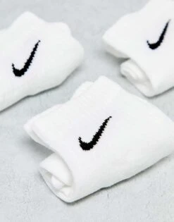 Nike Training Everyday Cushioned 6 Pack Ankle Socks In White For Unisex -Nike Sales Store 204629435 3