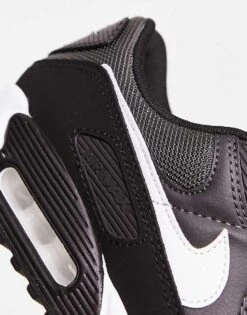 Nike Air Max 90 Recraft Trainers In Black/grey For Men -Nike Sales Store 204677466 3