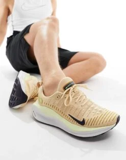 Nike Running Nike Reactx Infinity Run 4 Trainer In Beige For Men -Nike Sales Store 204890860 1 beige 1