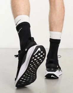 Nike Running Nike Reactx Infinity Run 4 Trainers In Black And White For Men 9 Nike Running Nike Reactx Infinity Run 4 Trainers In Black And White For Men -Nike Sales Store 204890908 3