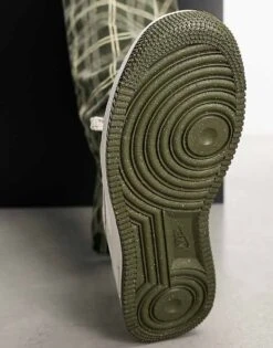 Nike Air Force 1 '07 Trainers In Off White And Khaki For Men -Nike Sales Store 204897885 4